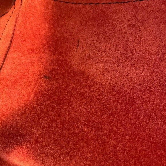 Madison Studio Black with Red Pin Stripe Leather Womens Jacket Size 8P - Picture 12 of 12